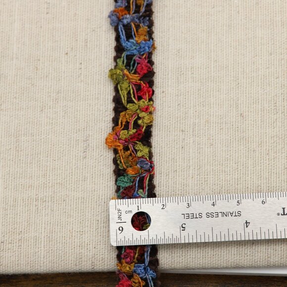 Fancy Choker Multi Color Adjustable Length Multi Colors Wide Trim chokers (#84) - Picture 6 of 10